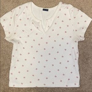 Patterned crop top